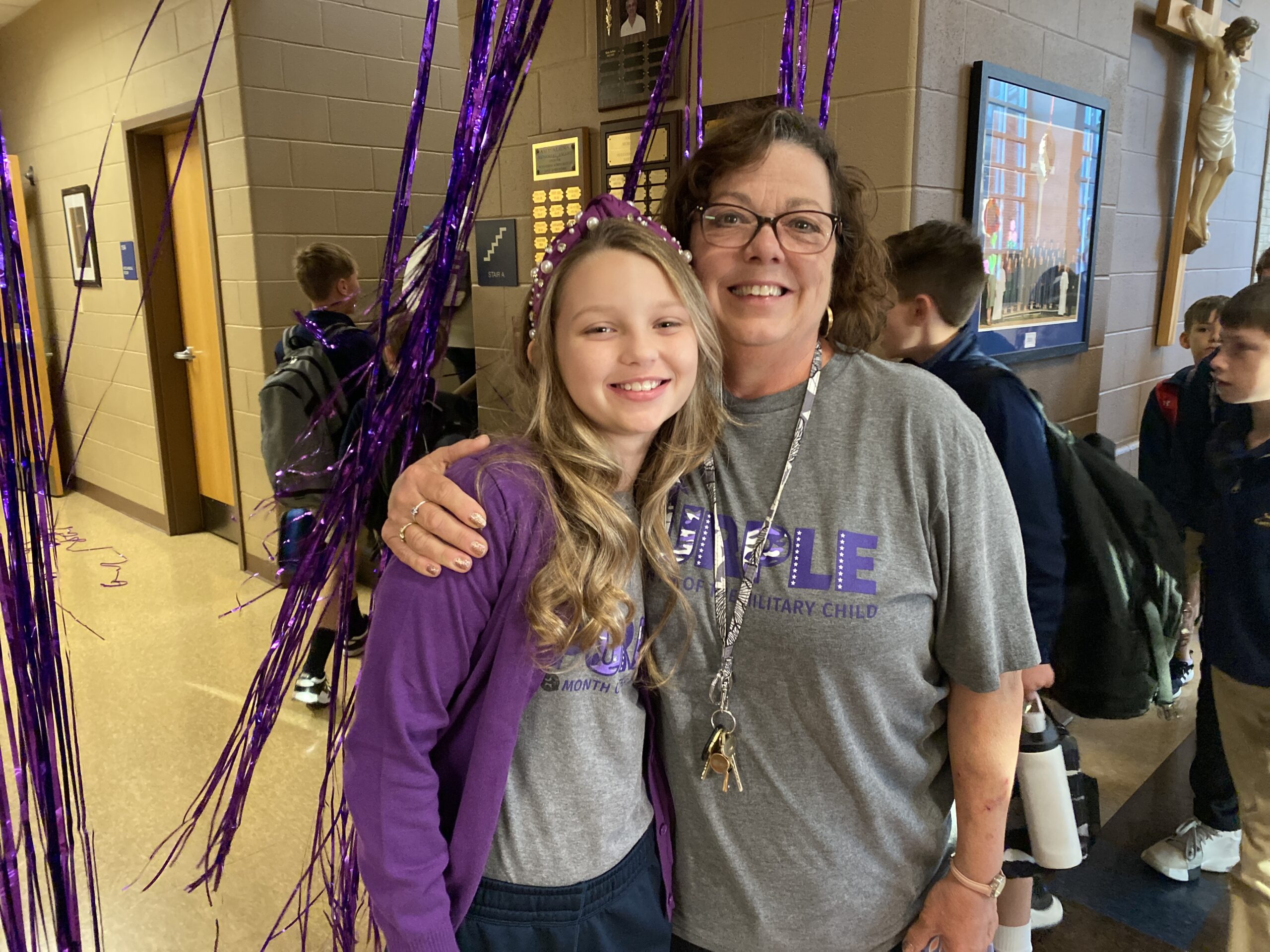 Purple Up Day Celebrates Military Connected Students